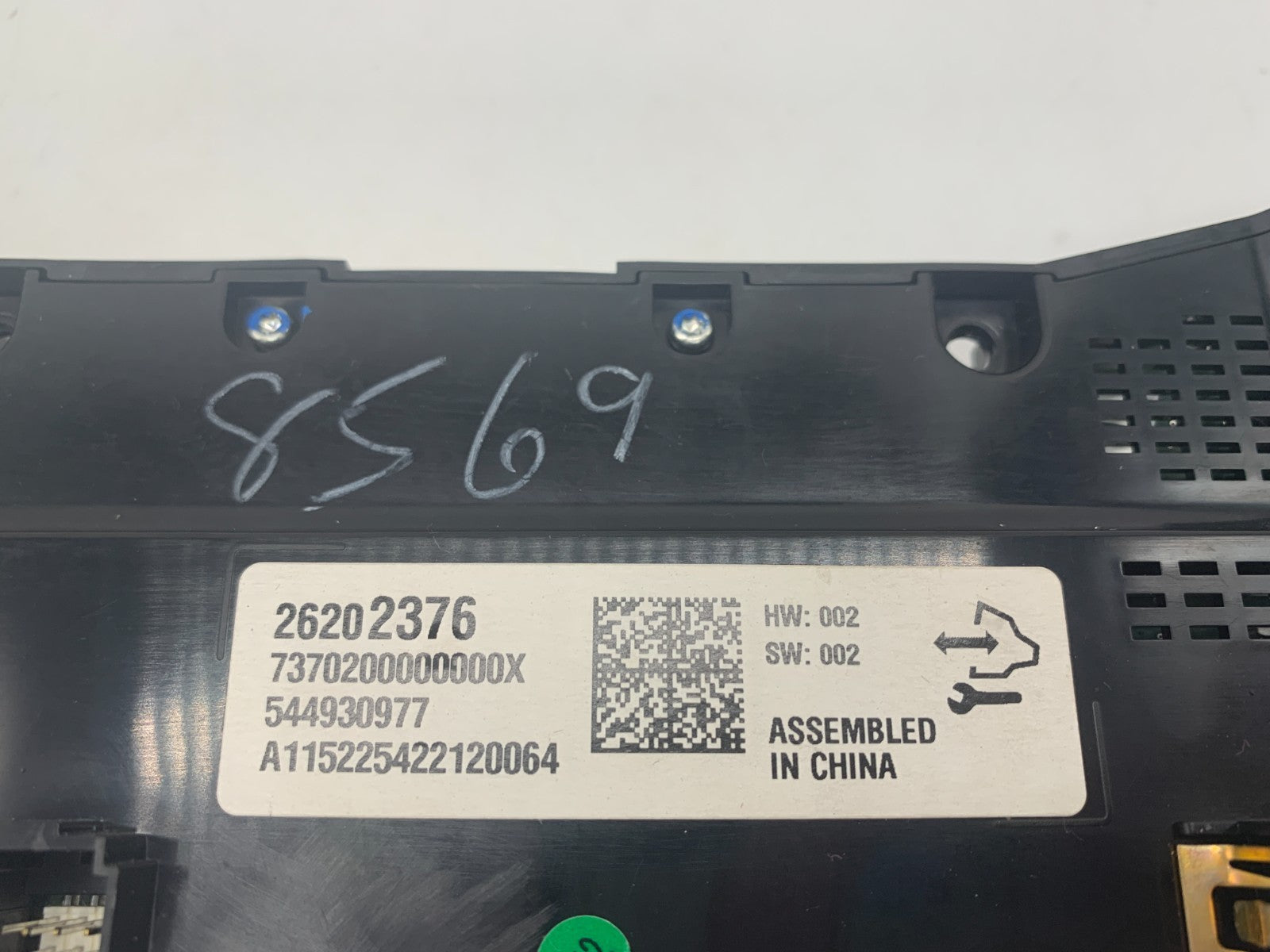 2014-2017 Buick Regal Climate Control AC Heater Temperature Control OEM