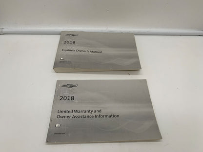 2018 Chevrolet Equinox Owners Manual OEM R01B29015