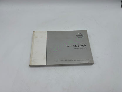 2005 Nissan Altima Owners Manual OEM C03B66006