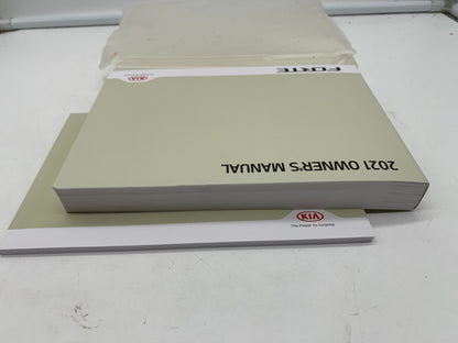 2021 Kia Forte Owners Manual Set with Case OEM