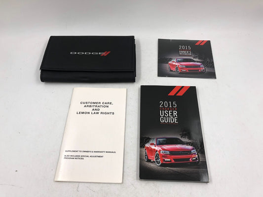 2015 Dodge Charger Owners Manual Set with Case D04B01006
