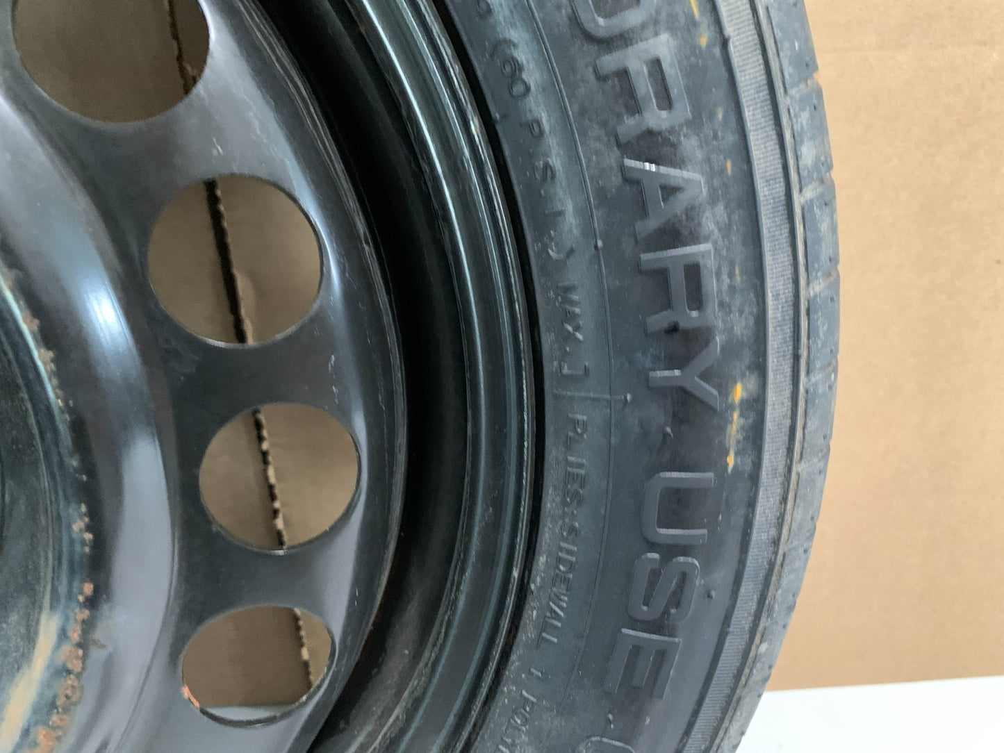 2016-2022 Chevrolet Malibu 16" Spare Tire Compact Donut T125/80R16