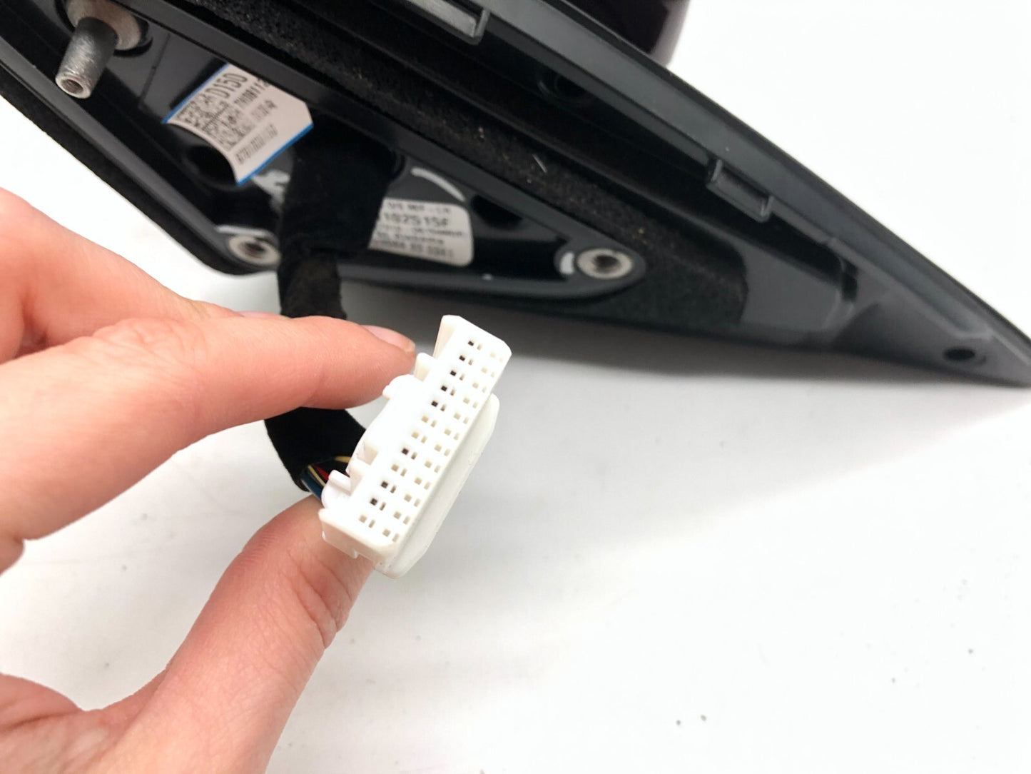 2016-2020 Kia Optima Driver Side View Power Door Mirror Purple BSA C04B46001