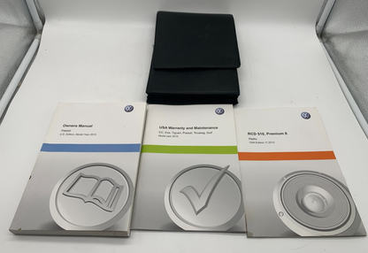 2013 Volkswagen Passat Owners Manual with Case OEM D03B64007