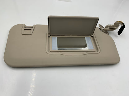 2020 Ford Escape Passenger Sun Visor Gray Illumination Beige D01B57002