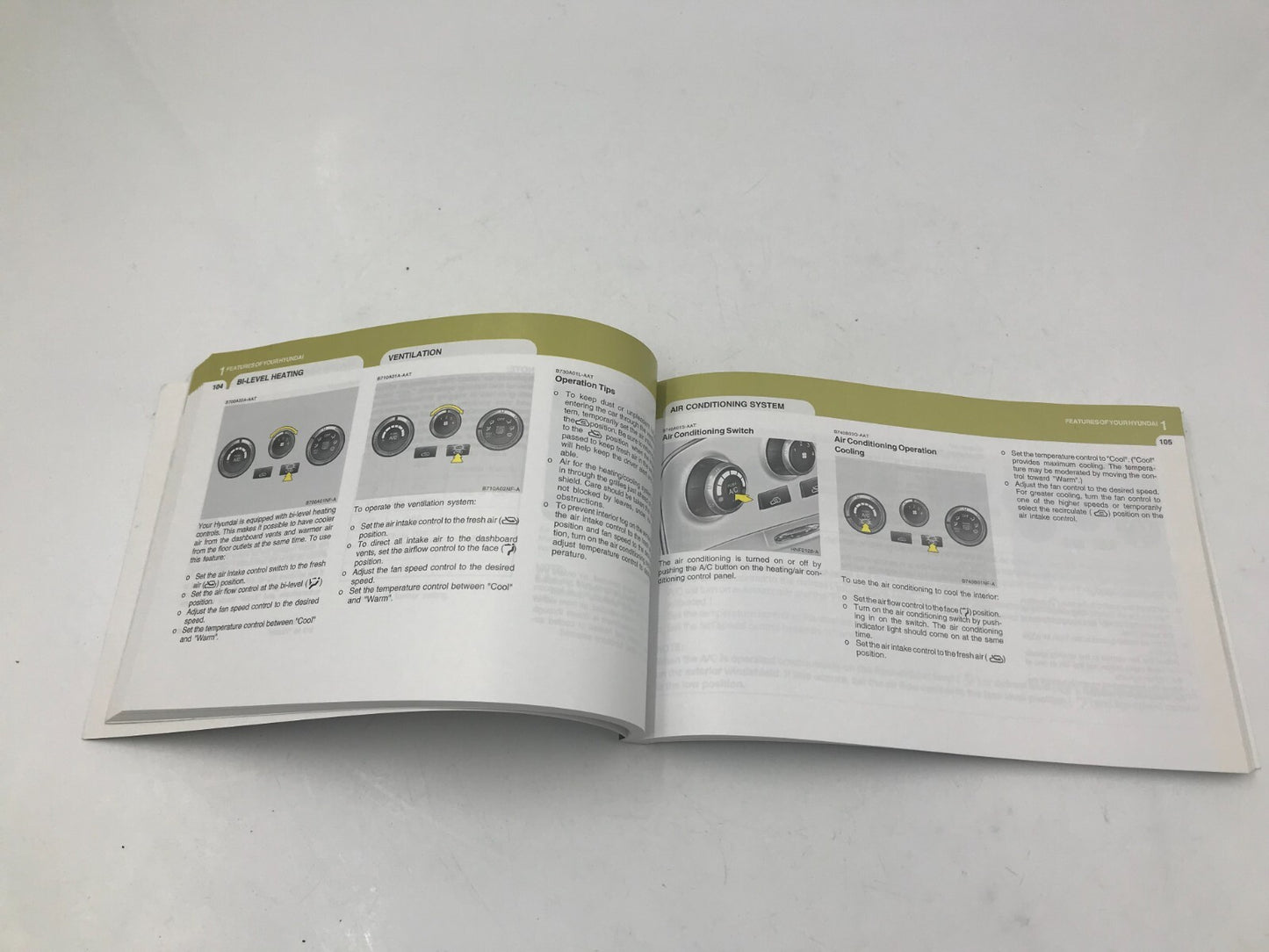 2007 Hyundai Sonata Owners Manual With Case OEM B03B05046