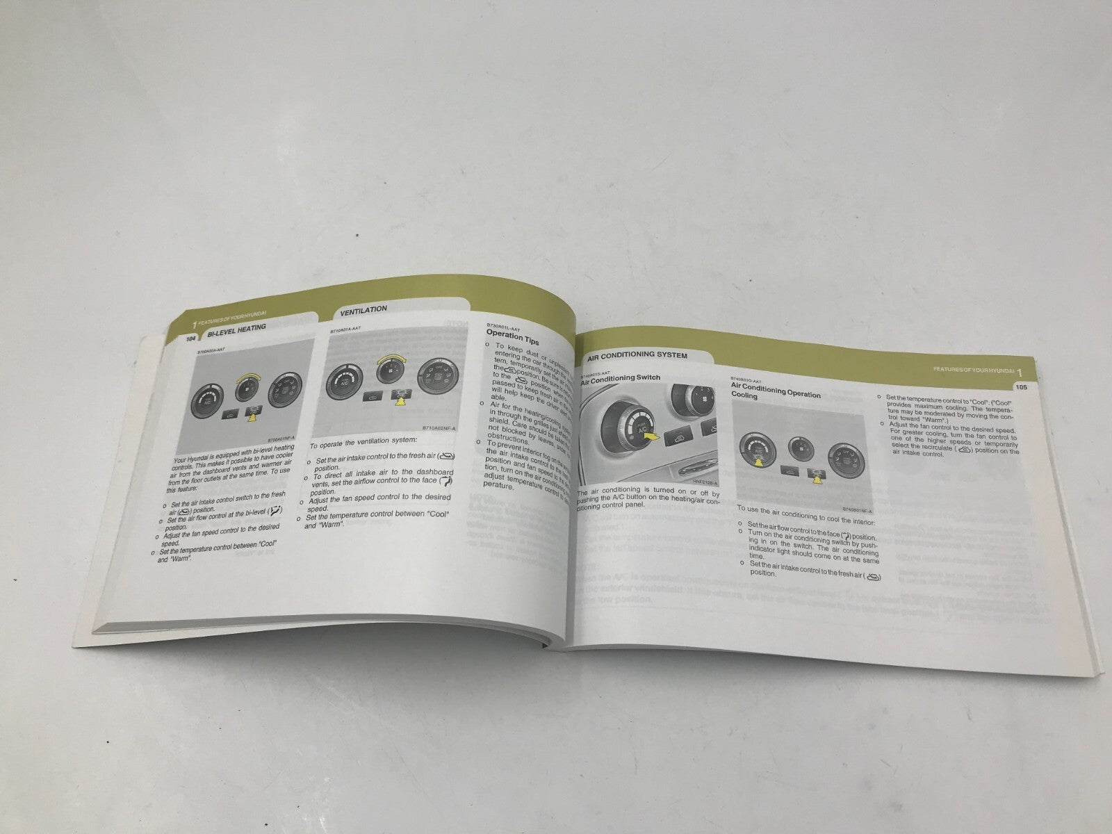 2007 Hyundai Sonata Owners Manual With Case OEM B03B05046