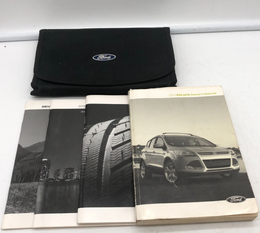 2013 Ford Escape Owners Manual Set with Case OEM R01B44011