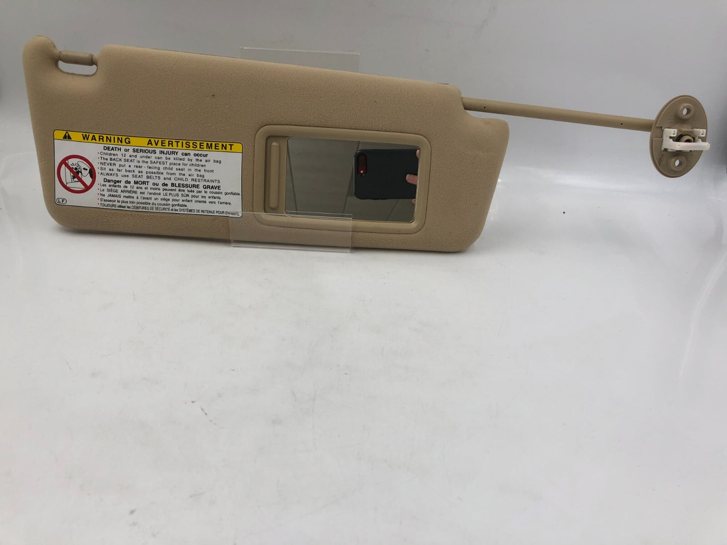 2001-2006 Lexus GS300 Passenger Sun Visor Beige Illuminated OEM E01B51032