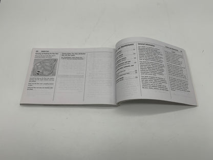 2022 Chevrolet Spark Owners Manual OEM A01B24017