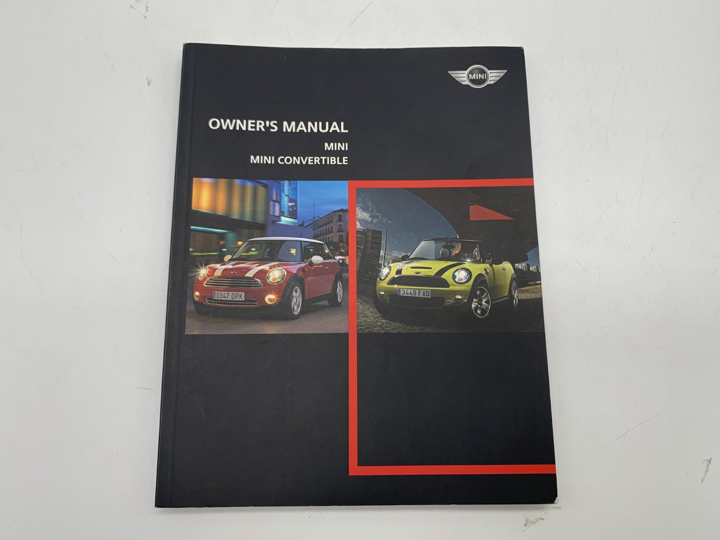 2009 Mini Convertible Owners Manual Set Incudes Case OEM A03B15007