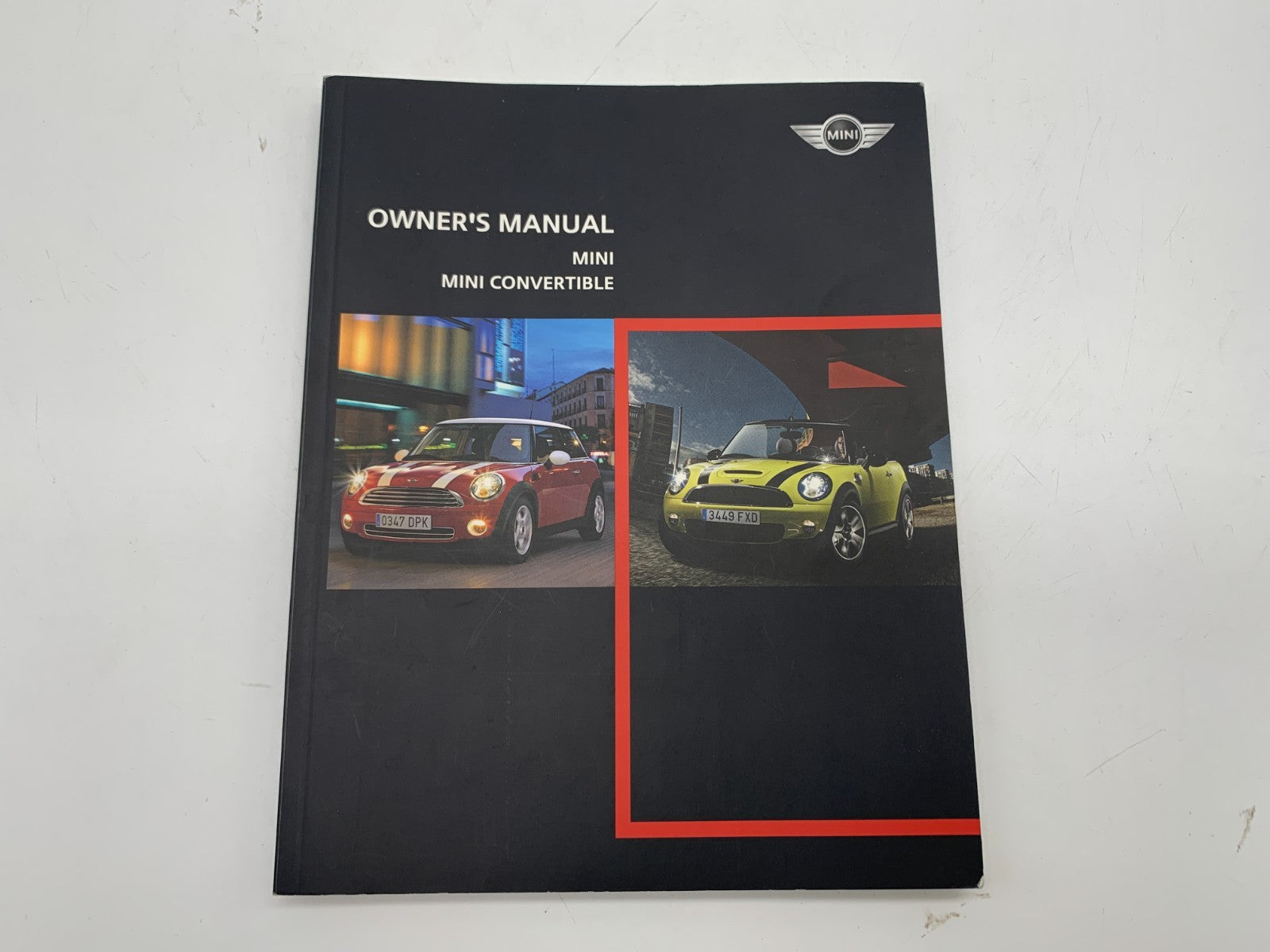 2009 Mini Convertible Owners Manual Set Incudes Case OEM A03B15007