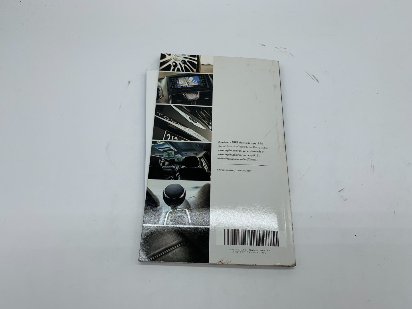 2015 Chrysler Town & Country Owners Manual User Guide OEM D02B68006