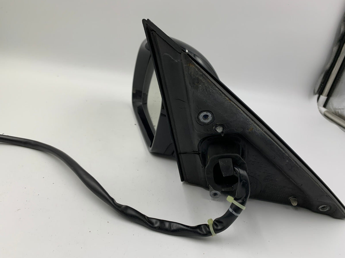 2009 Audi A4 Driver Side View Power Door Mirror Black OEM D02B47016