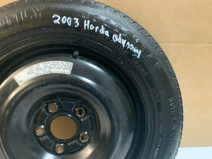 1999-2004 Honda Odyssey 16" Spare Tire Wheel Compact Donut T135/80D16