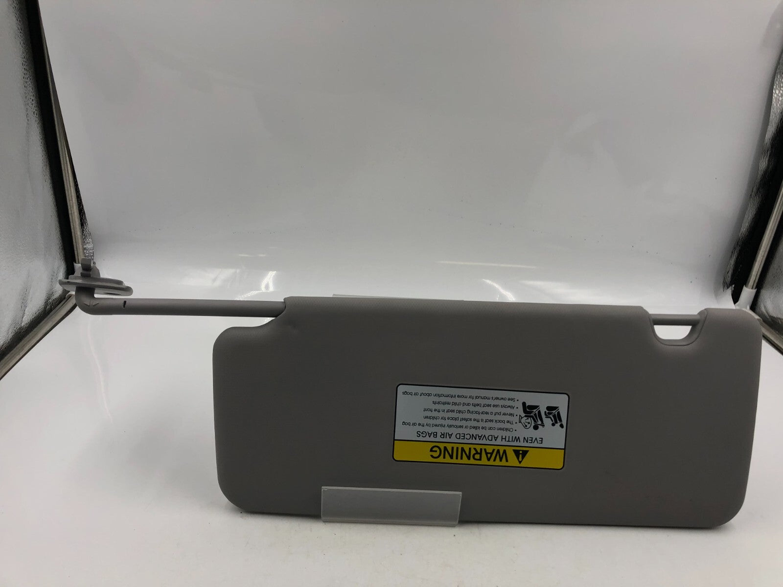 2016-2018 Hyundai Tucson Driver Sun Visor Gray OEM D04B28054
