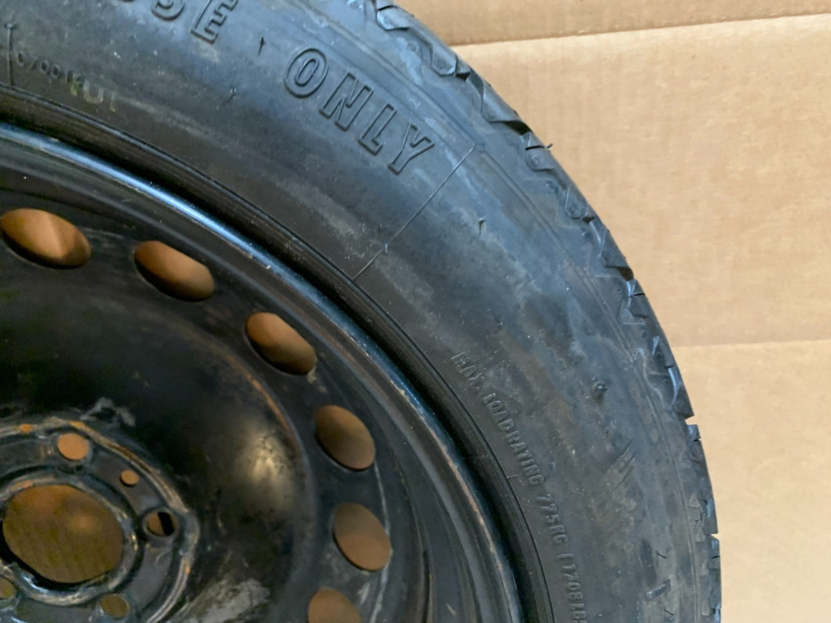 2007-2010 Volvo S60 S 60 17" Spare Tire Compact Donut T125/80R17