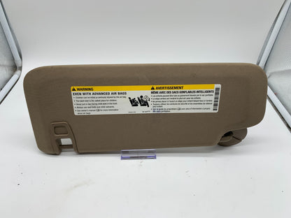 2004-2012 Chevrolet Malibu Passenger Sun Visor Brown OEM B02B27015