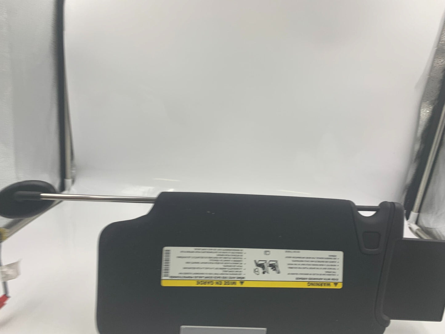 2011-2014 Dodge Charger Passenger Sun Visor Sunvisor Black Illuminated D02B34083