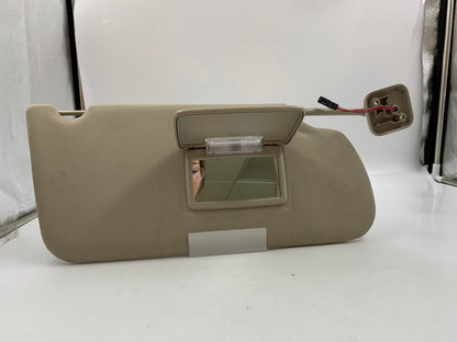 2009-2012 Ford Flex Passenger Sun Visor Sunvisor Gray Illuminated OEM B03B16090