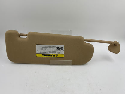 2011-2014 Hyundai Sonata Driver Sun Visor Sunvisor Brown OEM D02B70005