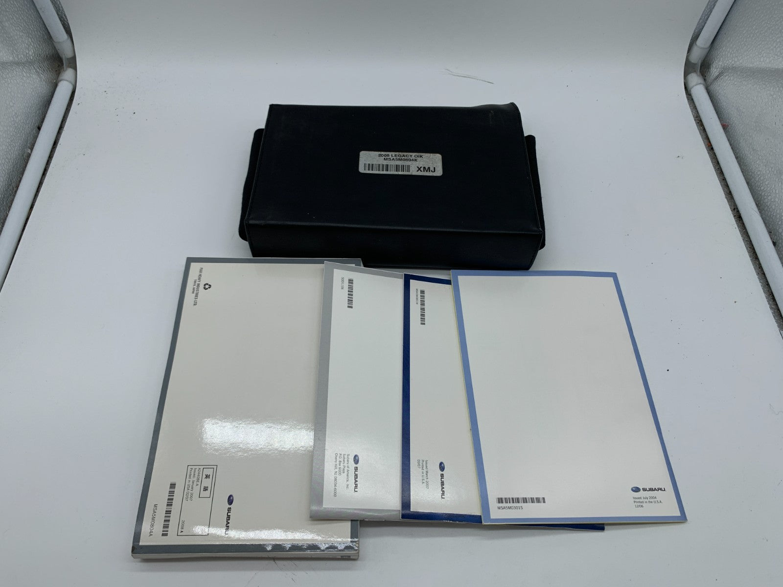 2008 Subaru Legacy Owners Manual Set with Case OEM D02B70013