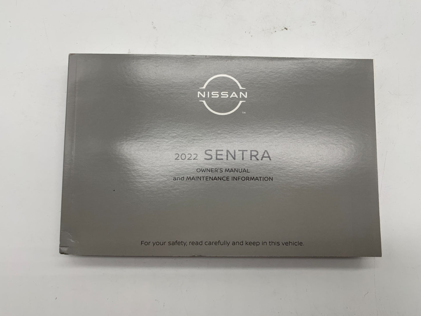 2022 Nissan Sentra Owners Manual Set with Case OEM C03B62013