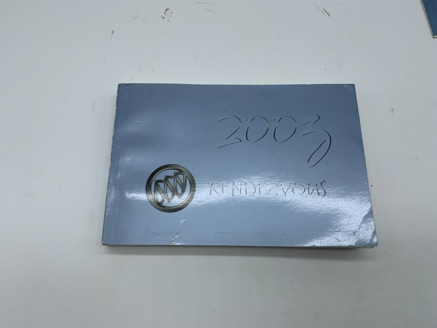 2003 Buick Rendezvous Owners Manual Set OEM C02B33011