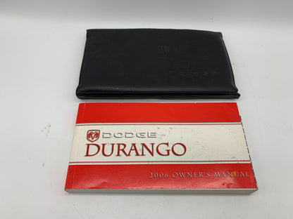 2006 Dodge Durango Owners Manual Set with Case OEM B03B32029