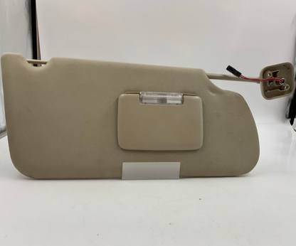 2009-2012 Ford Flex Passenger Sun Visor Sunvisor Gray Illuminated OEM B03B16090