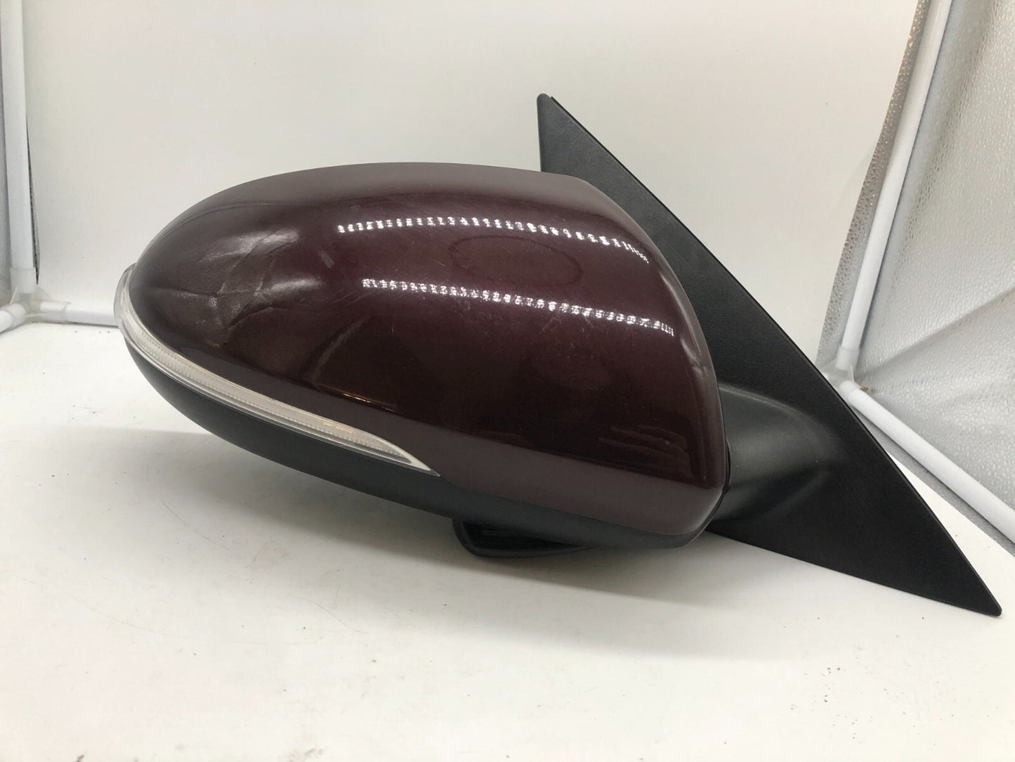 2016-2020 Kia Optima Passenger Side View Power Door Mirror Maroon BSA E03B45001