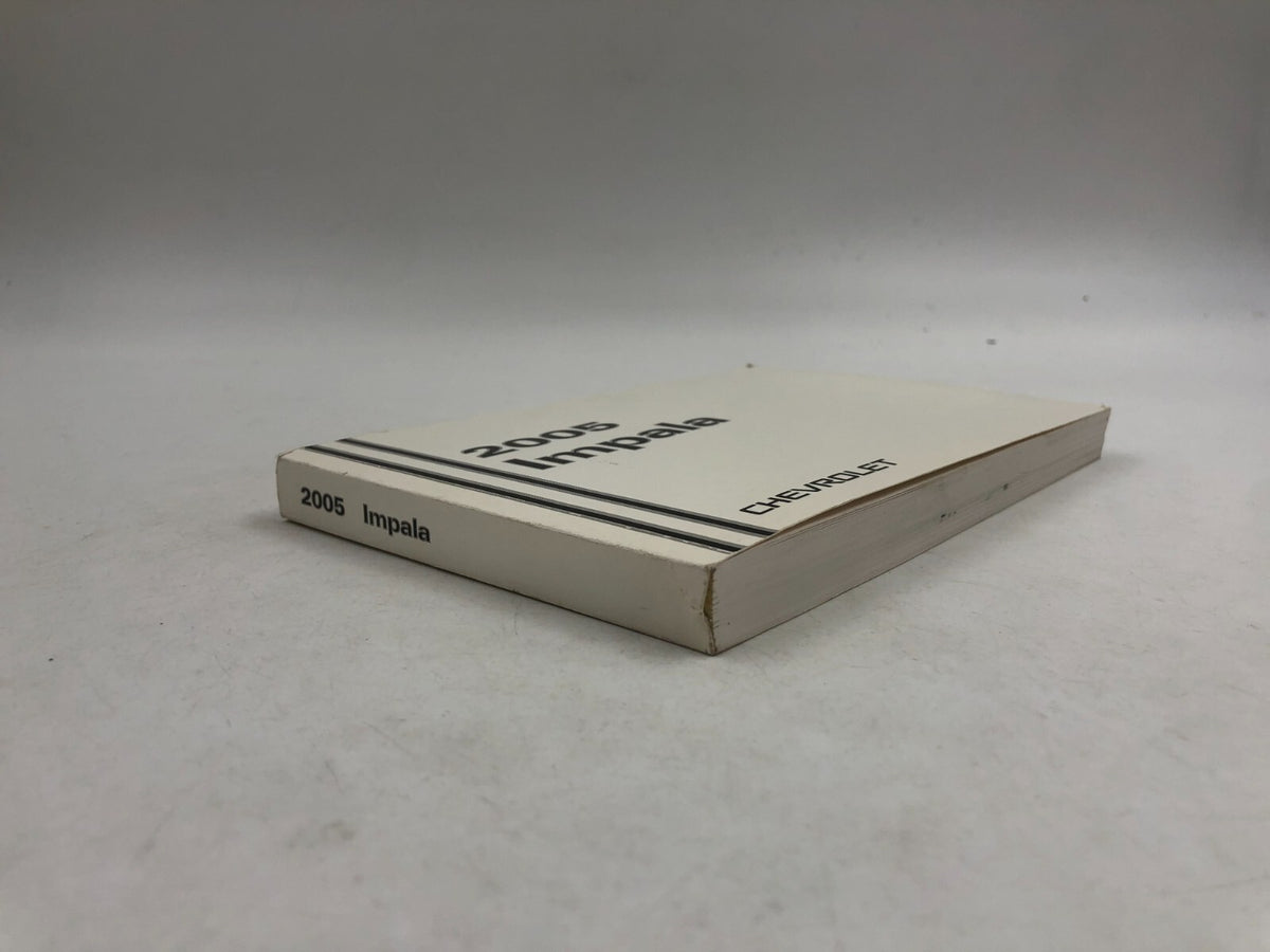 2005 Chevrolet Impala Owners Manual OEM B03B48025
