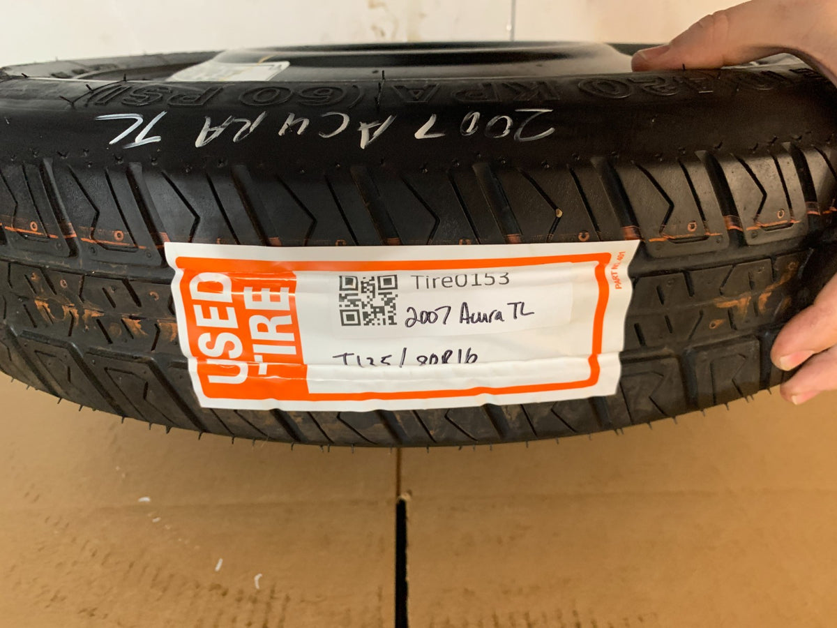 2004-2008 Acura TL 16" Spare Tire Wheel Compact Donut T135/80R16 Firestone