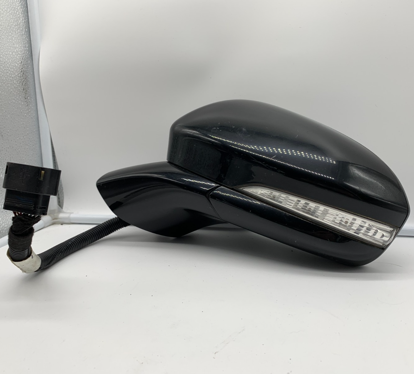 2019-2020 Ford Fusion Driver Side View Power Door Mirror Black BSA OEM C02B27003