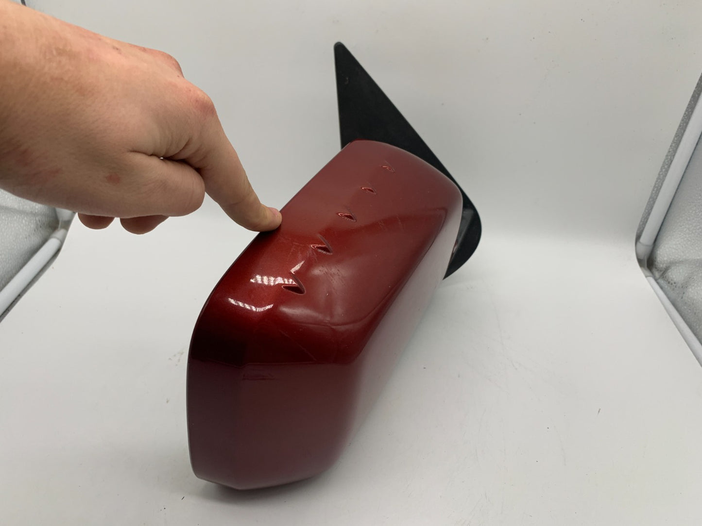 2006-2014 Honda Ridgeline Passenger Side View Power Door Mirror Red OE A04B51007