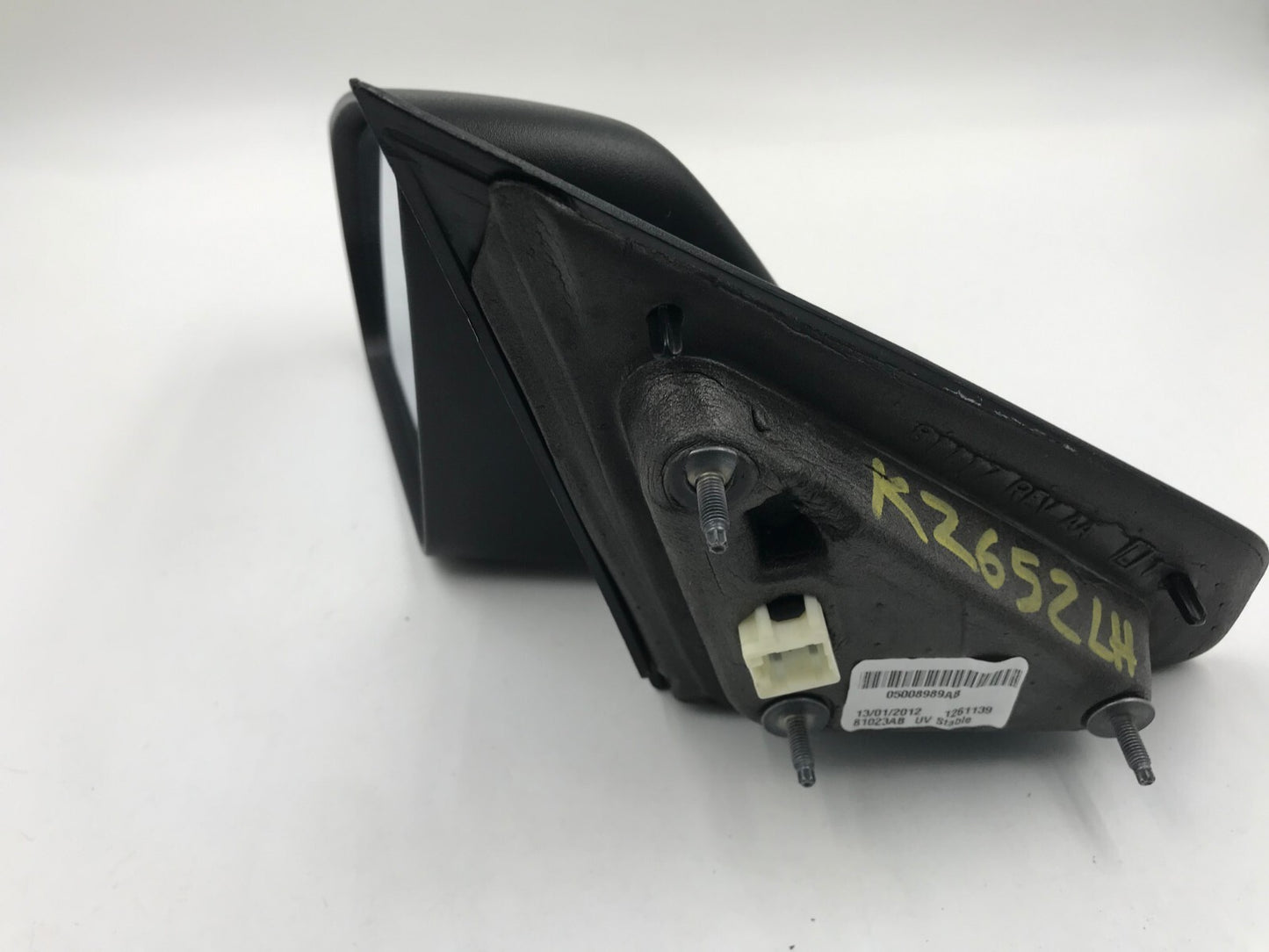 2008-2014 Dodge Avenger Driver Side View Power Door Mirror Black OEM E01B33081