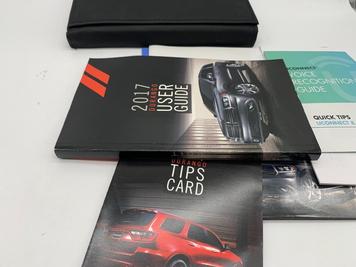 2017 Dodge Durango Owners Manual Set with Case OEM B03B44005
