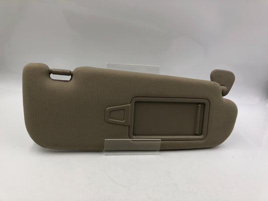 2011-2016 Kia Optima Passenger Sun Visor Sunvisor Tan Illuminated OEM D03B11024