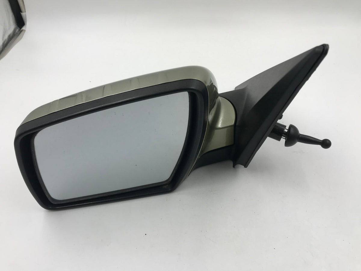 2010-2012 Kia Soul Driver Side View Manual Door Mirror Green OEM A03B52041