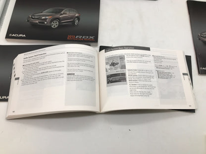 2013 Acura RDX Owners Manual Set with Case OEM