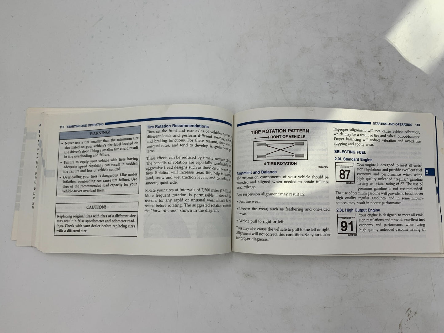 2001 Dodge Neon Owners Manual Set with Case OEM C03B67011