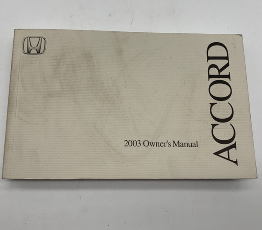 2003 Honda Accord Owners Manual OEM B04B21004