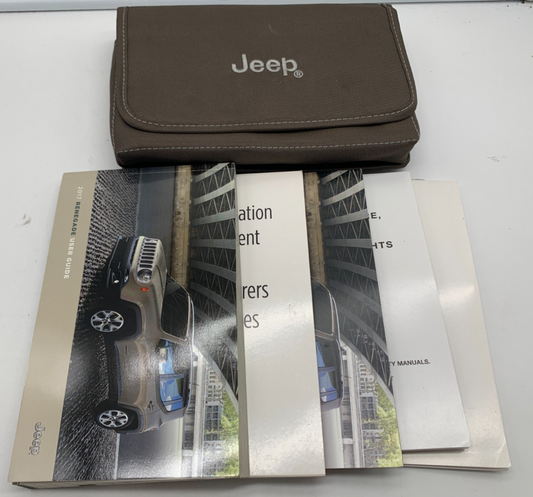 2017 Jeep Renegade Owners Manual Set with Case OEM B03B23021