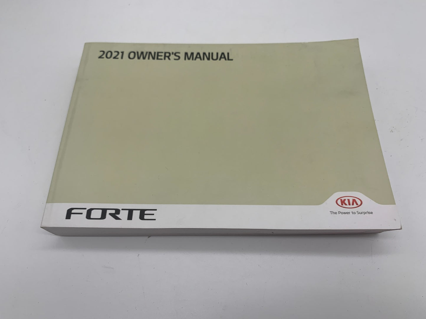 2021 Kia Forte Owners Manual Set OEM D01B36046