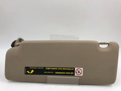 2003-2009 Audi A4 Passenger Sun Visor Illumination Beige OEM D03B38045