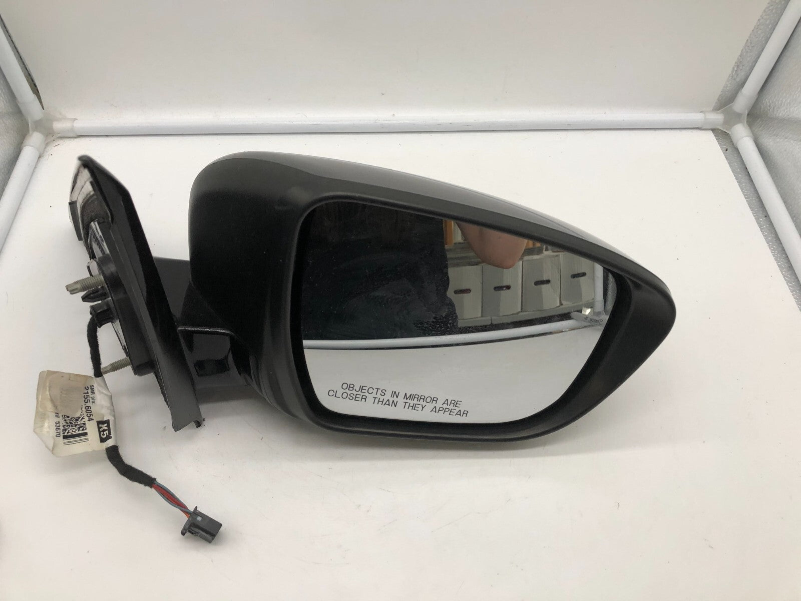 2017 Nissan Pathfinder Passenger Side Power Door Mirror Gray OEM A02B23030