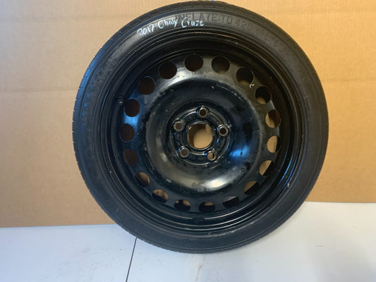 2016-2019 Chevy Cruze Sonic 16" Spare Tire Wheel Compact Donut T115/70R16 Maxxis