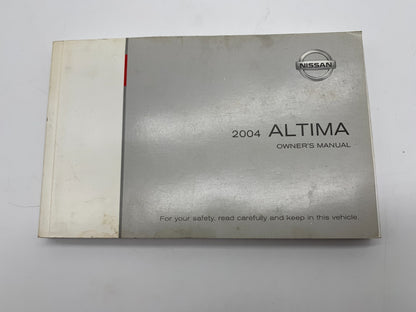2004 Nissan Altima Owners Manual Set OEM C02B56008