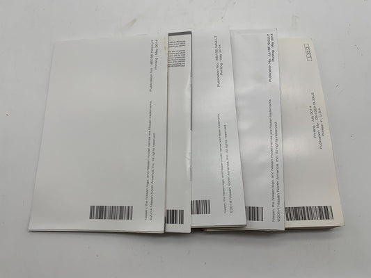 2015 Nissan Altima Owners Manual Set OEM A01B44005