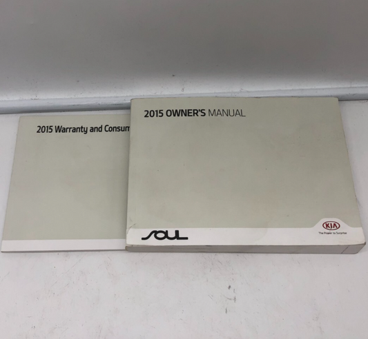 2015 Kia Soul Owners Manual Set OEM D03B61009